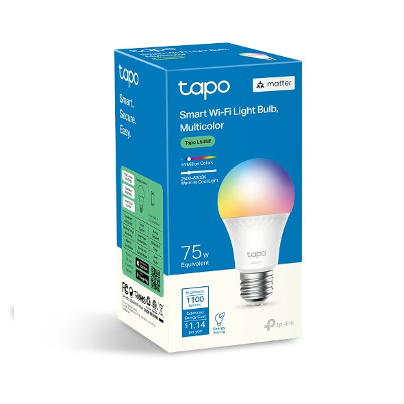 TP-link TAPO L535E, SMART Led žiarovka, E27 TP-link TAPO L535E, SMART Led žiarovka, E27