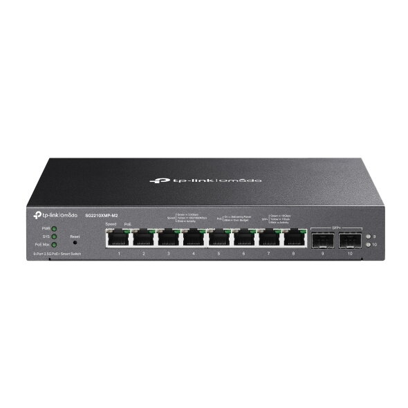 TP-Link SG2210XMP-M2, Smart Switch 8port OmadaSND