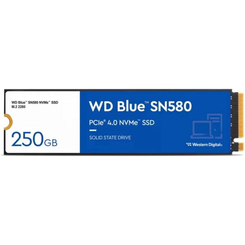 WD SSD Blue SN580 250GB/M.2 2280/ M.2 NVMe WD SSD Blue SN580 250GB/M.2 2280/ M.2 NVMe
