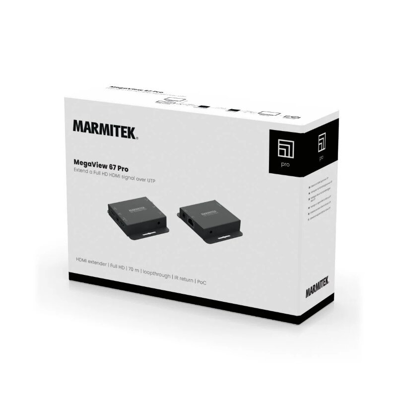 MARMITEK MegaView 67 Pro Set E