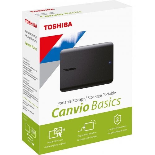 TOSHIBA Canvio BASICS 2022, 4TB, USB3.2, 2,5" TOSHIBA Canvio BASICS 2022, 4TB, USB3.2, 2,5"