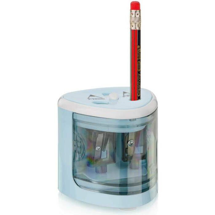 PEACH PO102-bl, Dvojité elektrické strúhadlo modré PEACH PO102-bl, Dvojité elektrické strúhadlo modré