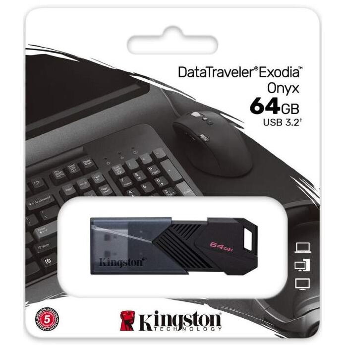 KINGSTON DataTraveler EXODIA ONYX 64GB blk KINGSTON DataTraveler EXODIA ONYX 64GB blk
