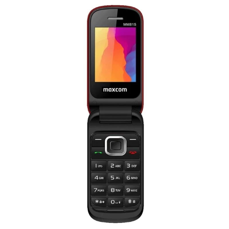 MAXCOM MM815, Telefón DUAL Sim, červený MAXCOM MM815, Telefón DUAL Sim, červený