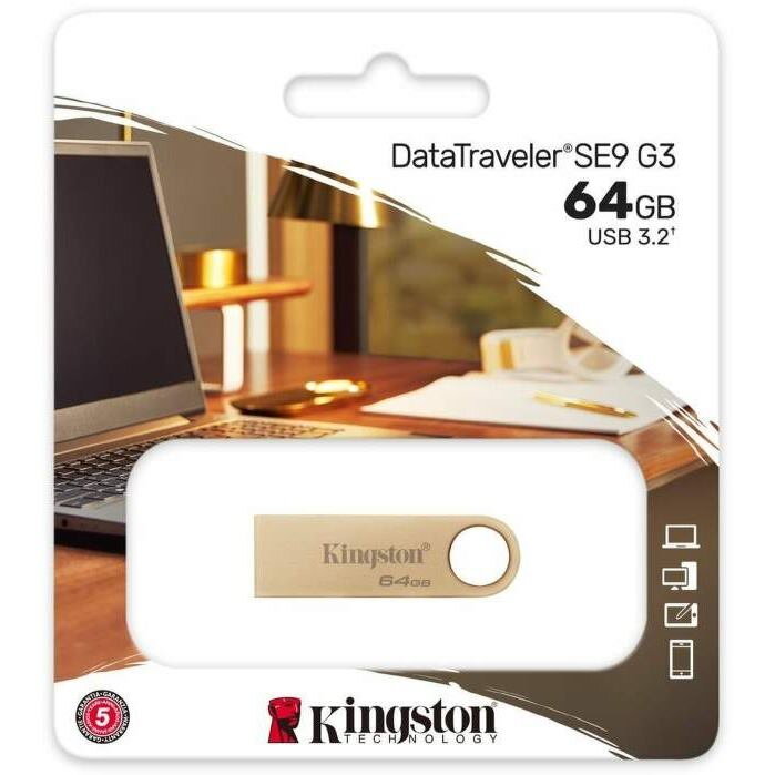 KINGSTON -- DataTraveler SE9 G3 64GB KINGSTON -- DataTraveler SE9 G3 64GB