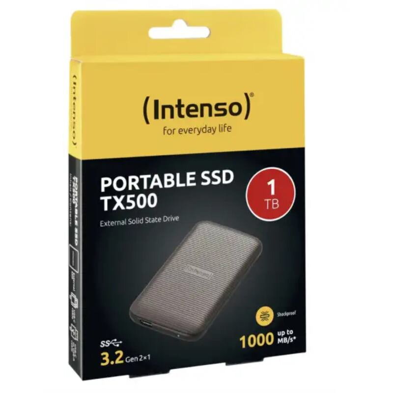 INTENSO TX500, Externý SSD disk, 1TB INTENSO TX500, Externý SSD disk, 1TB