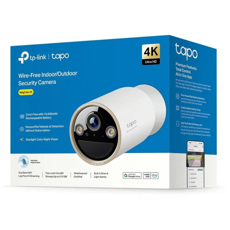 TP-link Tapo C460, Outdoor Wi-Fi Kamera TP-link Tapo C460, Outdoor Wi-Fi Kamera