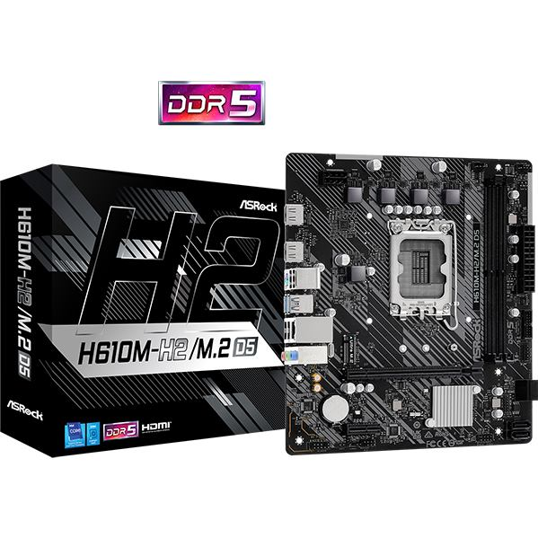 ASROCK Základná doska H610M-H2/M.2 D5 ASROCK Základná doska H610M-H2/M.2 D5