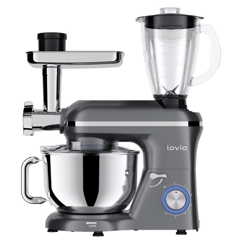 LOVIO ChefAssistant Plus, Kuchynský robot, šedý LOVIO ChefAssistant Plus, Kuchynský robot, šedý