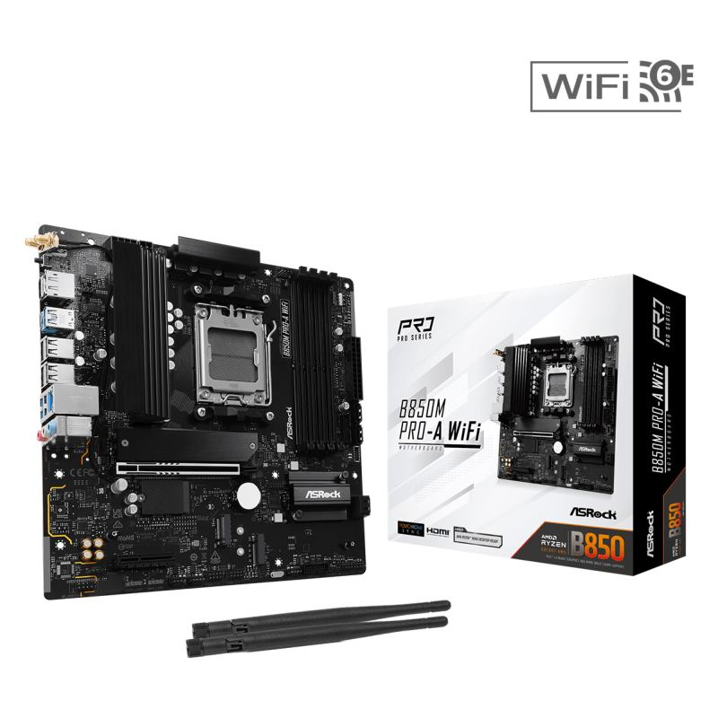 ASROCK Základná doska B850M Pro-A WiFi ASROCK Základná doska B850M Pro-A WiFi