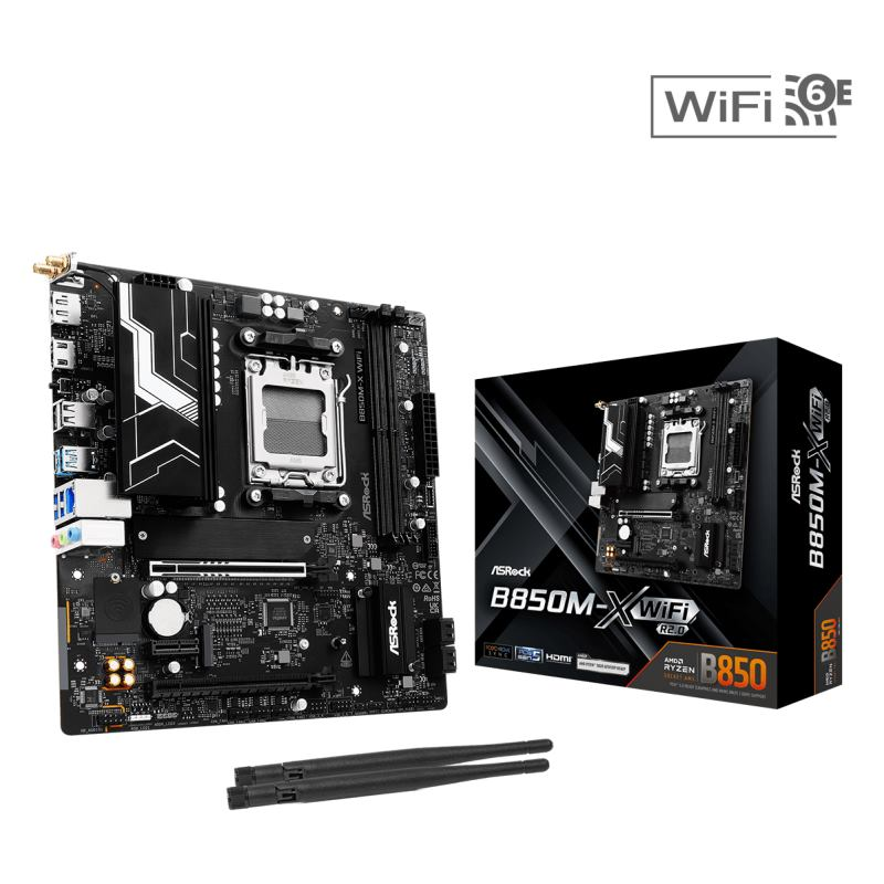 ASROCK Základná doska B850M-X WIFI R2.0 ASROCK Základná doska B850M-X WIFI R2.0