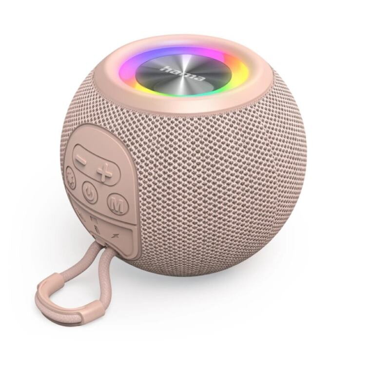 HAMA Ball, Bezdrôtový reproduktor, 5W, ružový HAMA Ball, Bezdrôtový reproduktor, 5W, ružový