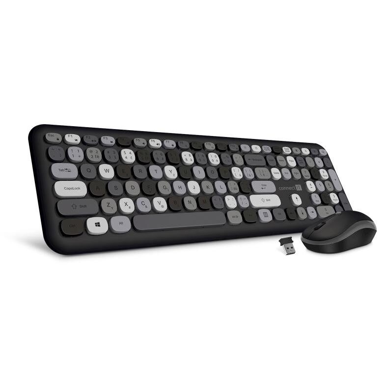 CONNECT IT CKM-5020-CS, Bezdrôtová sada klav/myš