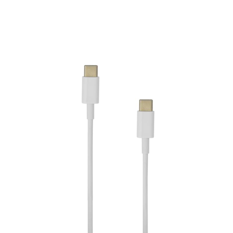 SBPX Kábel USB-C samec/USB-C samec, 1m, biely