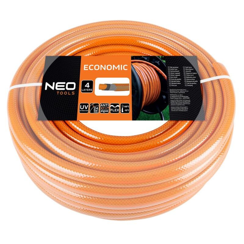 NEO TOOLS 15-802, Záhradná hadica 1/2", 50m