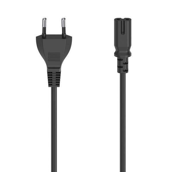 OEM Sieťový kábel 230V, Flexo, 2.5A,1,5m, čierny
