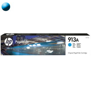 HP Cartridge PageWide F6T77AE 913A Cyan 3000str