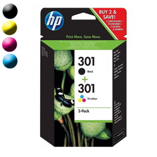 HP Catridge No.301 Combopack Black+Color CR340EE HP Catridge No.301 Combopack Black+Color CR340EE