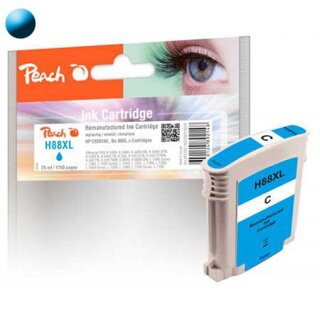 PEACH Cartridge komp. HP No. 88XL, Cyan C9391AE PEACH Cartridge komp. HP No. 88XL, Cyan C9391AE