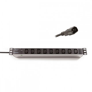 KEline 19" rozvodný panel 9x IEC320 C13 KEline 19" rozvodný panel 9x IEC320 C13