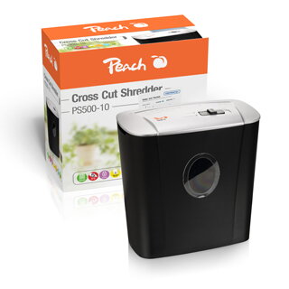 PEACH Skartovač Cross Cut PS500-10 511004 PEACH Skartovač Cross Cut PS500-10 511004