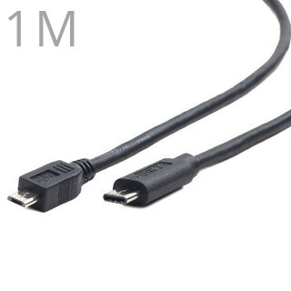 GEMBIRD Kábel Micro USB 2.0 - USB 3.1 Type C 1M