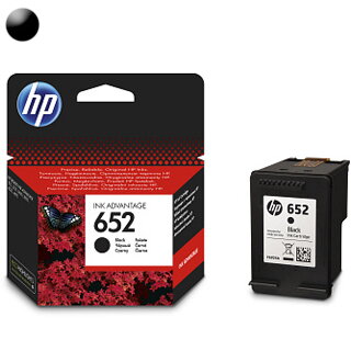 HP Cartridge HP 652 Black 6ml HP Cartridge HP 652 Black 6ml