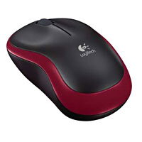 LOGITECH Wireless Mouse M185 Red
