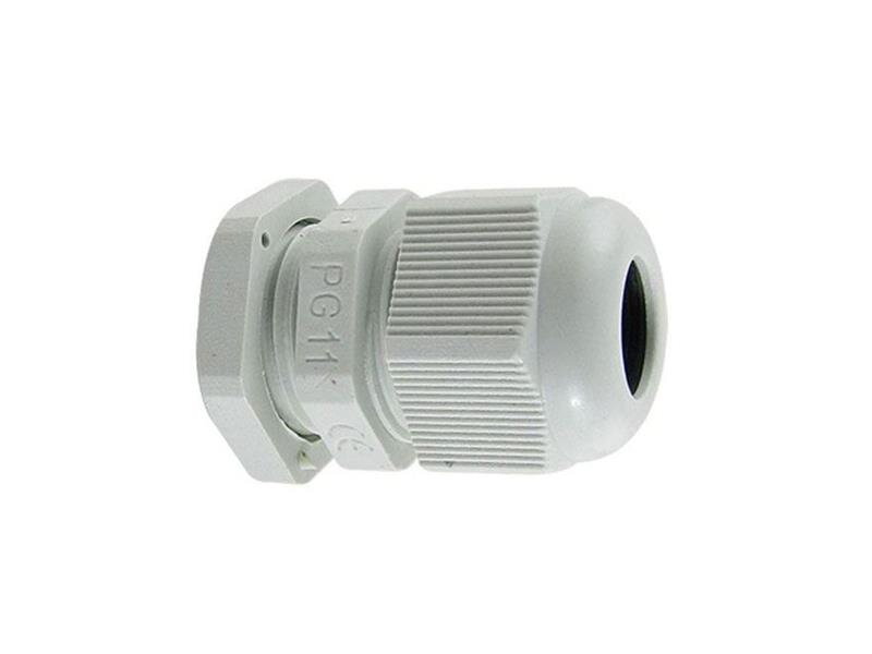 Káblová priechodka PG-11 pre kábel 5-10mm biela Káblová priechodka PG-11 pre kábel 5-10mm biela