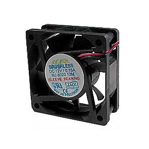 Ventilátor 60x60x20mm 12V/0,13A 3900 ot/min Ventilátor 60x60x20mm 12V/0,13A 3900 ot/min