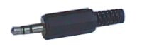 Konektor Jack 3.5 stereo plast Konektor Jack 3.5 stereo plast