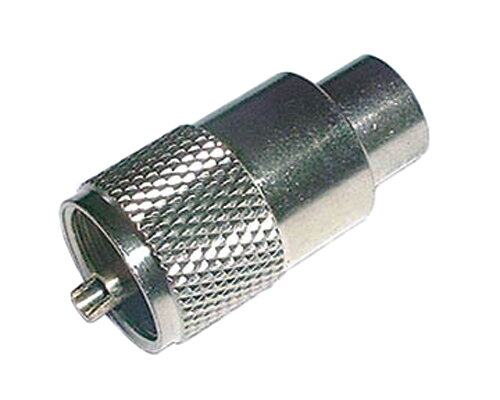 Konektor UHF (PL) kabel 10mm (RG8,213) samořez.-twist on Konektor UHF (PL) kabel 10mm (RG8,213) samořez.-twist on