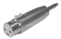 Redukce MIC 3PIN zdířka/ Jack 6.3 mono konektor Redukce MIC 3PIN zdířka/ Jack 6.3 mono konektor