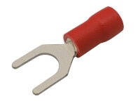 Vidlička 5.3mm, vodič 0.5-1.5mm červená Vidlička 5.3mm, vodič 0.5-1.5mm červená