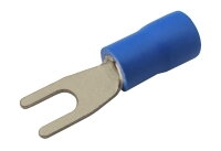 Vidlička 3.2mm, vodič 1.5-2.5mm modrá Vidlička 3.2mm, vodič 1.5-2.5mm modrá