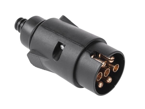 Konektor pro autopřívěs 7pin plast Konektor pro autopřívěs 7pin plast