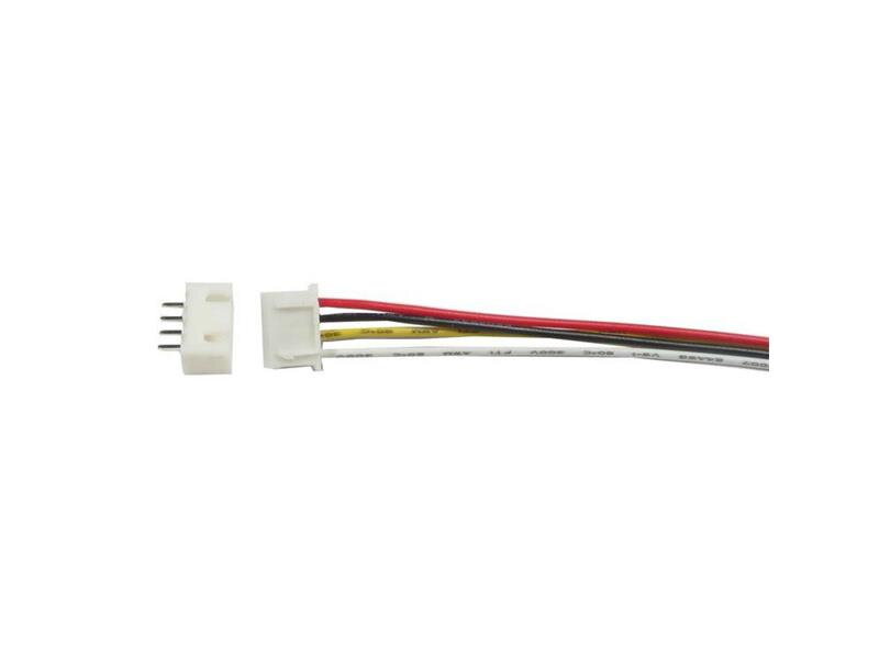 Konektor JST-XH 4pin+kábel 15cm + zdierka JST-XH 4pin Konektor JST-XH 4pin+kábel 15cm + zdierka JST-XH 4pin