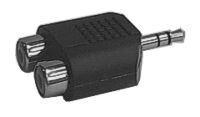 Redukce Jack 3.5 stereo/ 2xCINCH zdířka Redukce Jack 3.5 stereo/ 2xCINCH zdířka