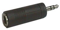 Redukce Jack 3.5 stereo/ 6.3 stereo zdířka Redukce Jack 3.5 stereo/ 6.3 stereo zdířka