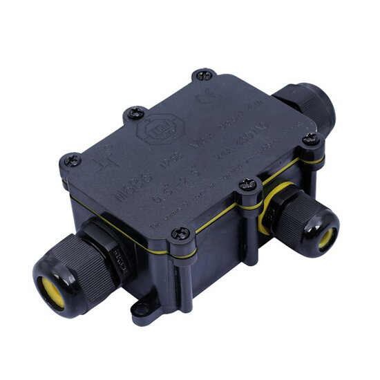 Spojka kabelová vodotěsná mini,IP68, 1x vstup, 2x výstup, SOLIGHT WW004 Spojka kabelová vodotěsná mini,IP68, 1x vstup, 2x výstup, SOLIGHT WW004