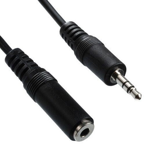 Kábel TIPA JACK 3.5 konektor/JACK 3.5 zdierka 10m Kábel TIPA JACK 3.5 konektor/JACK 3.5 zdierka 10m