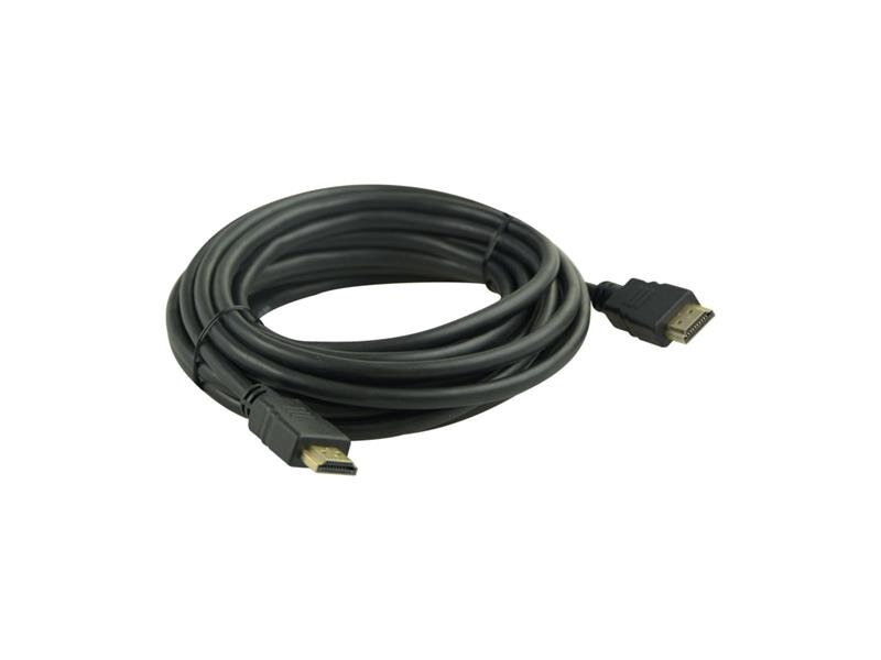 Kabel HDMI Geti  5 m pozlacený, 4K, ethernet 2.0