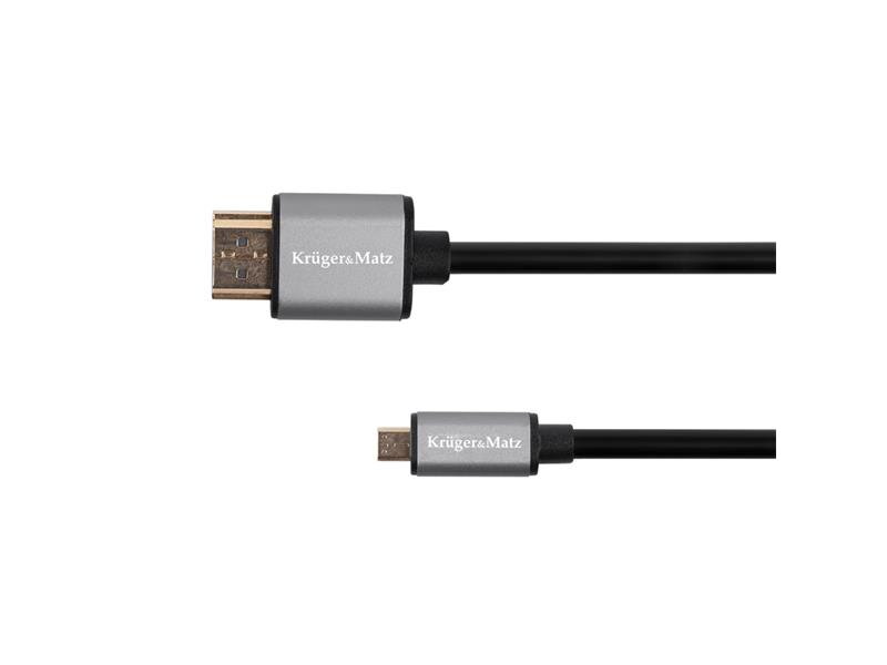 Kábel KRUGER & MATZ KM1238 Basic HDMI / micro HDMI 1,8m