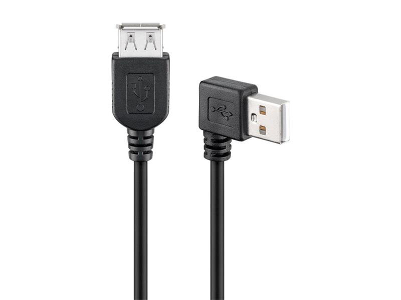 Kábel GOOBAY 95702 USB/USB 0,3m Black