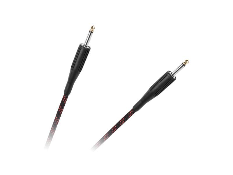 Kábel nástrojový JACK 6,3 mm konektor / JACK 6,3 mm konektor 10m Kábel nástrojový JACK 6,3 mm konektor / JACK 6,3 mm konektor 10m