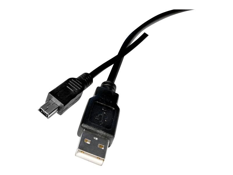 Kábel USB 2.0 A konektor - MINI konektor USB 1,8m Kábel USB 2.0 A konektor - MINI konektor USB 1,8m