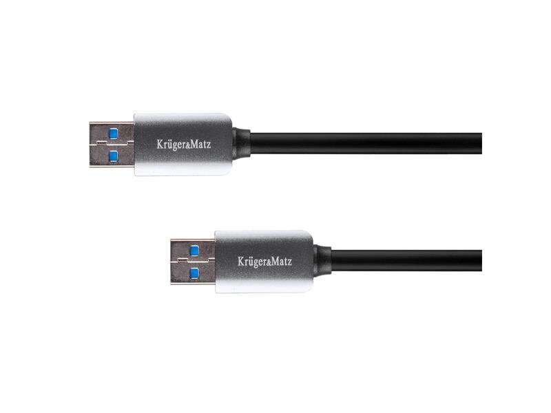 Kábel KRUGER & MATZ KM0337 1x USB 3.0 A konektor - 1x USB 3.0 A konektor 1m Kábel KRUGER & MATZ KM0337 1x USB 3.0 A konektor - 1x USB 3.0 A konektor 1m