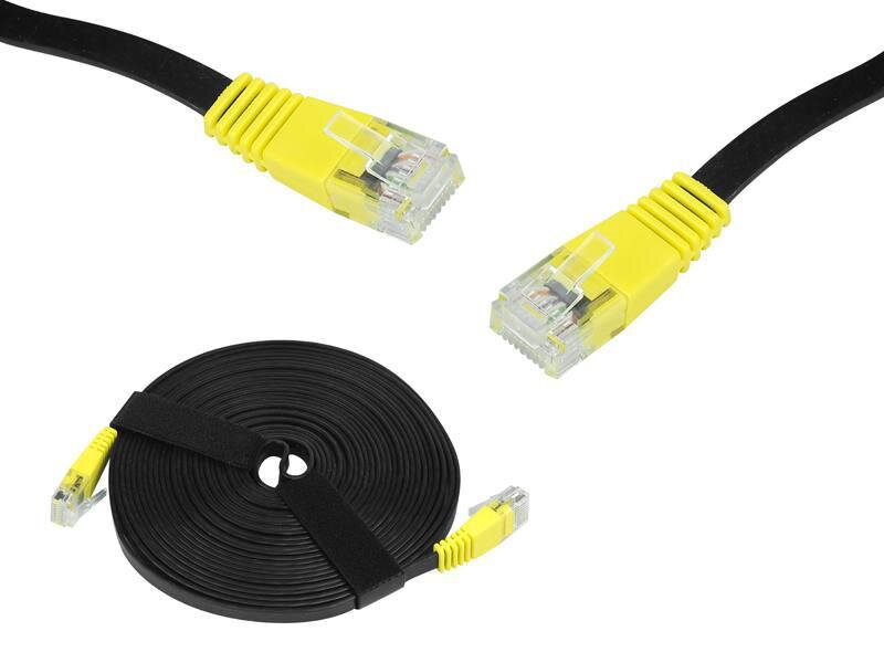 Kábel UTP RJ45/RJ45 Cat5e 5m LTC LXIT5 ultra tenký Kábel UTP RJ45/RJ45 Cat5e 5m LTC LXIT5 ultra tenký