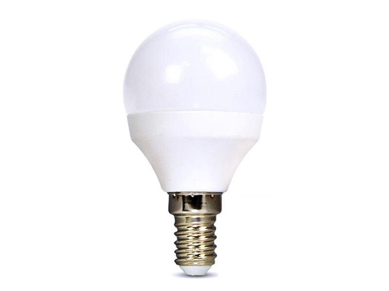 Žárovka LED G45 E14 6W bílá studená SOLIGHT