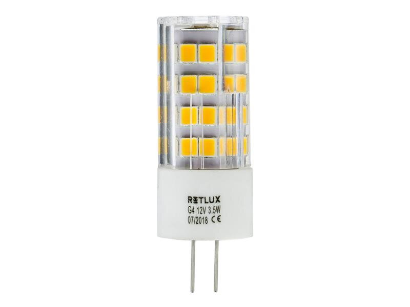 Žiarovka LED G9 3,5W biela teplá RETLUX RLL 298